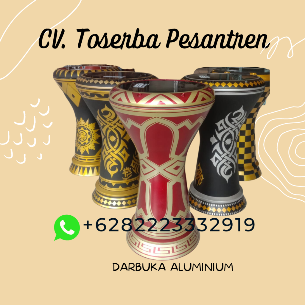 Darbuka Unik dengan Desain Modern