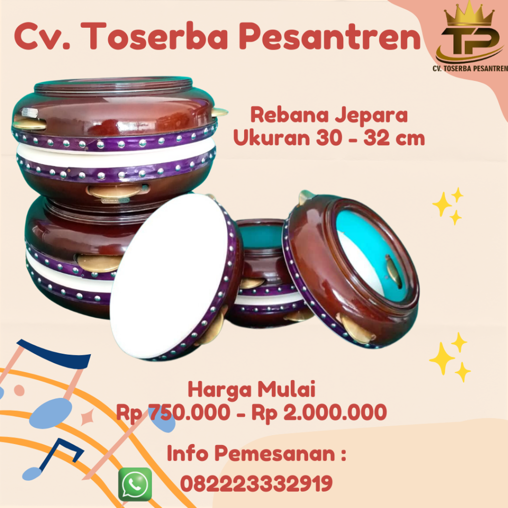 Pembuatan Rebana Jepara Kualitas Premium