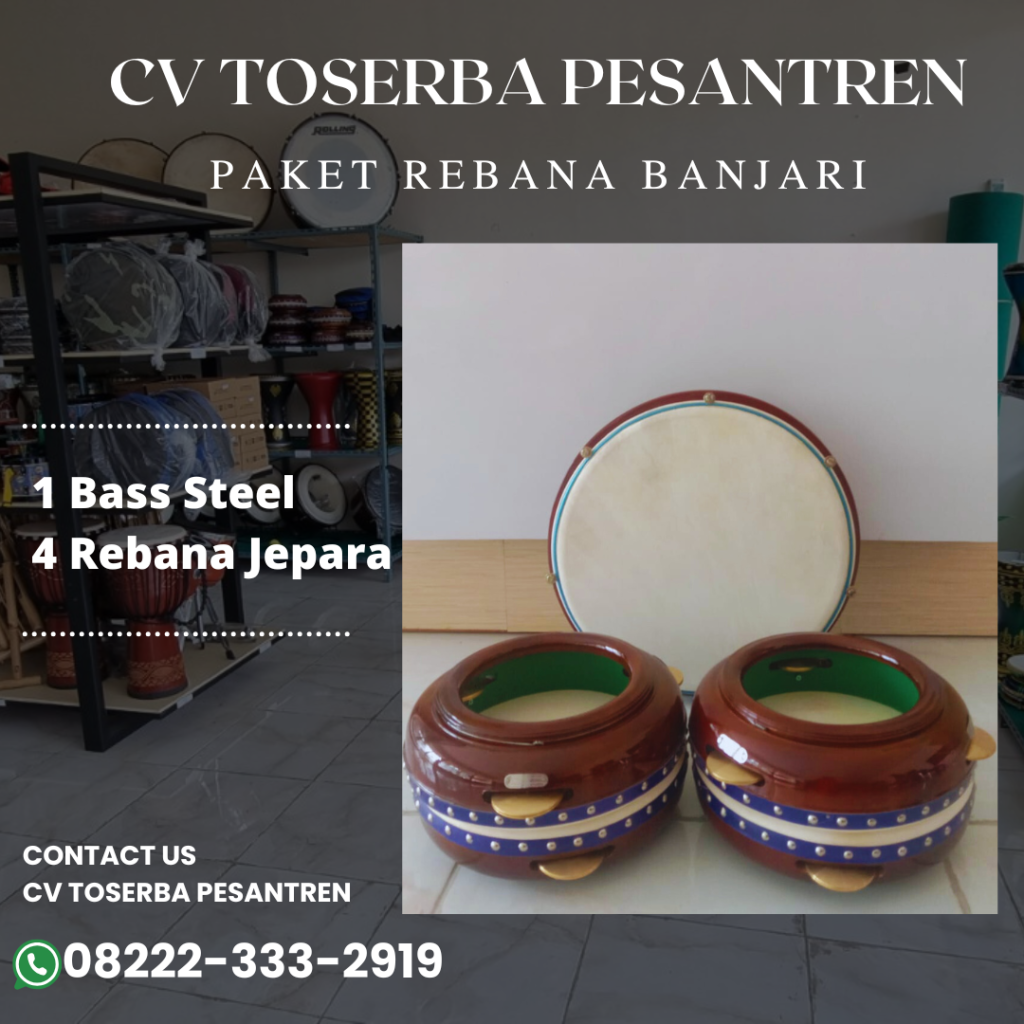 Call 0822-2333-2919(Tsel) Distrik Jual Alat Musik Rebana Banjari Murah dan Berkualitas Kabupaten Indragiri Hulu